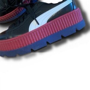 Fenty Puma Creeper Cleated Platform Sneakers w out Ankle Strap like new